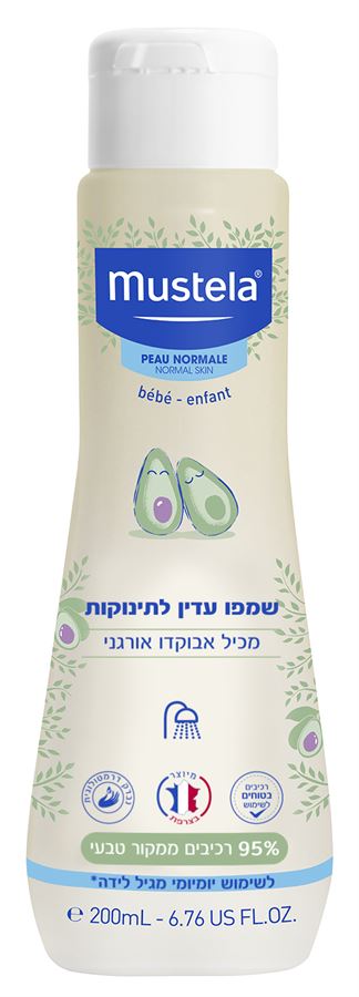 מוסטלה שמפו עדין לתינוקות MUSTELA