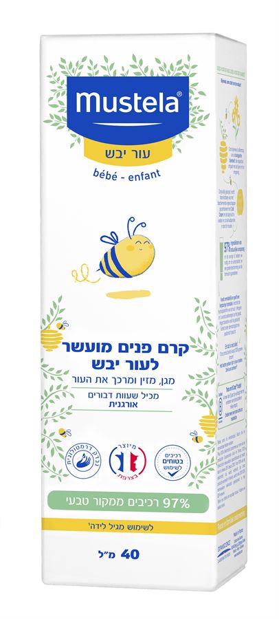 ‎ MUSTELA‎קרם פנים לתינוקות לעור יבש - מוסטלה