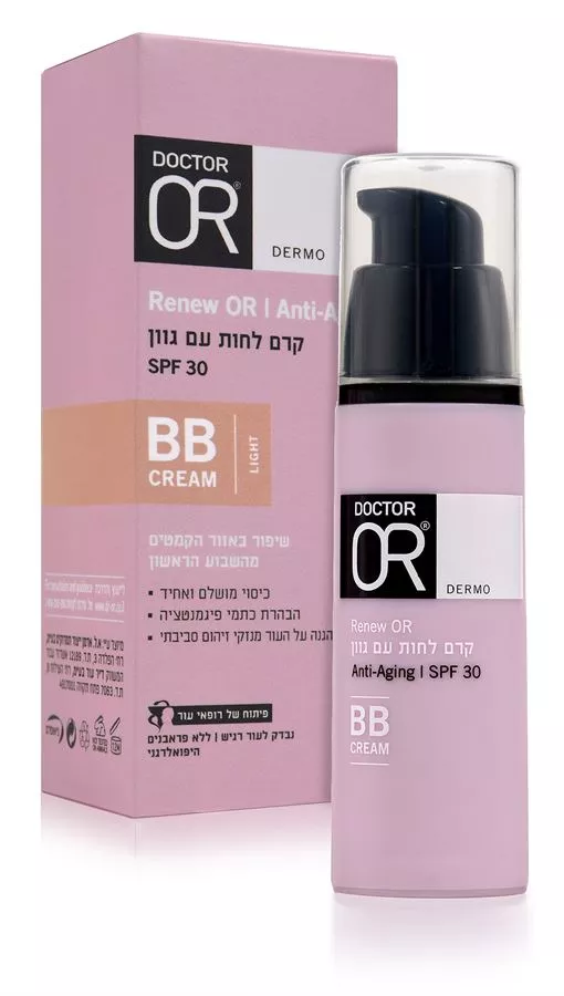 Renew DR OR BB CREAM LIGHT קרם לחות עם גוון