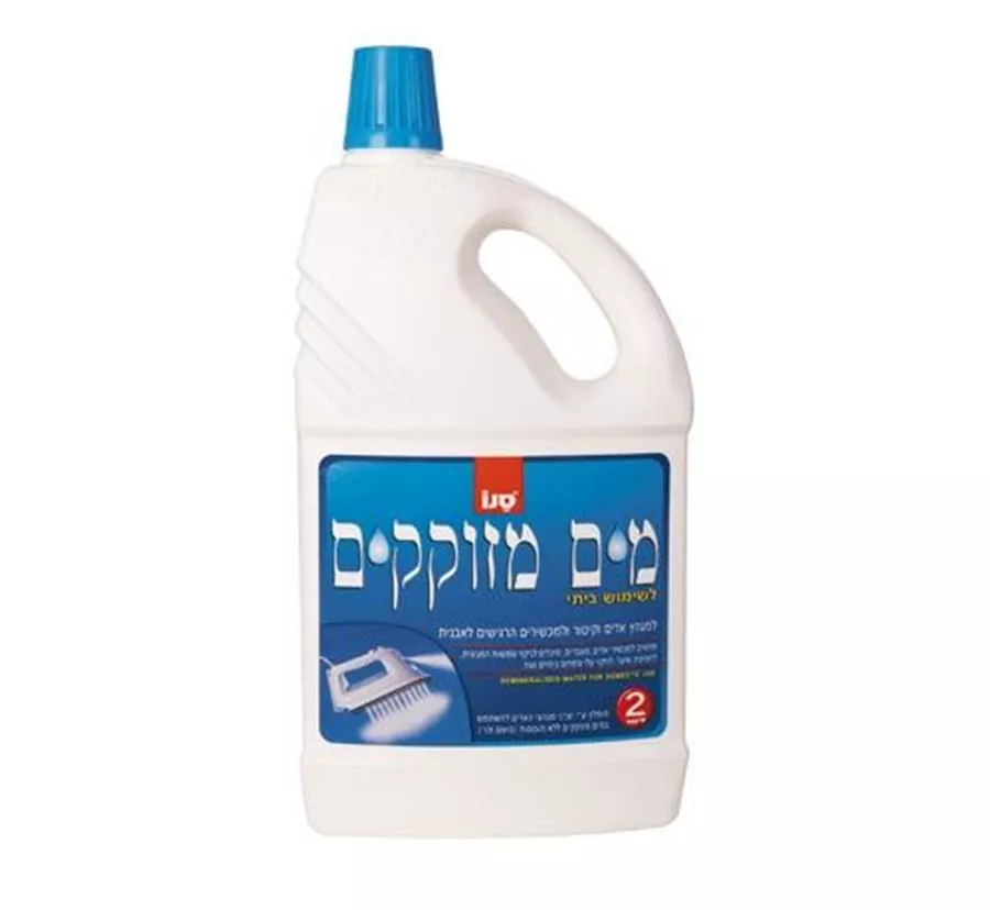 סנו מים מזוקקים 2 ליטר