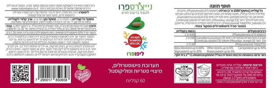 זוג ליפופרו נייצ'רס פרו