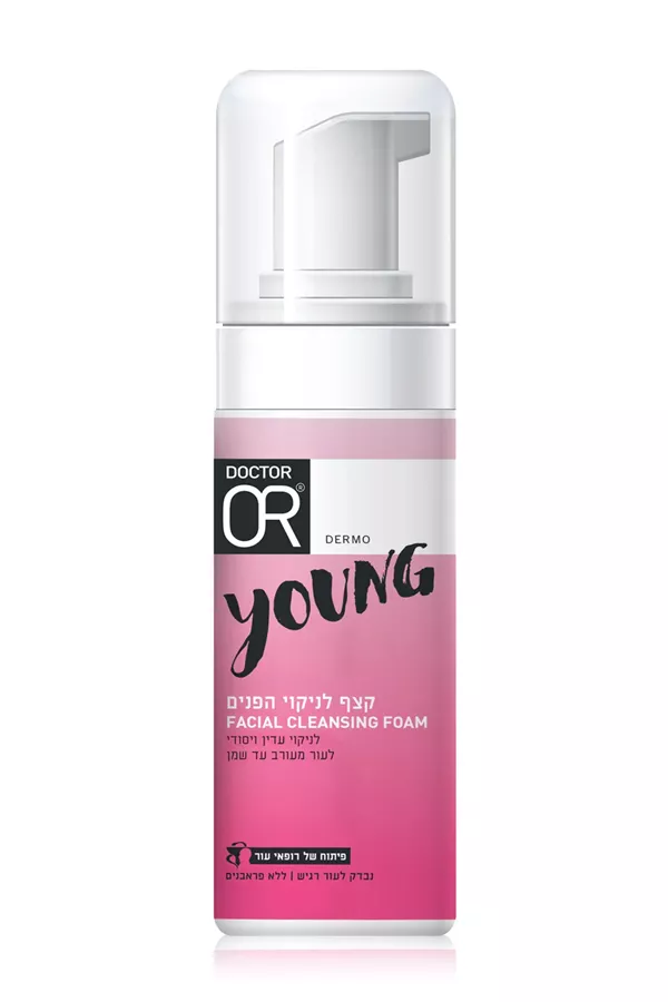 קצף לניקוי הפנים  DR OR YOUNG