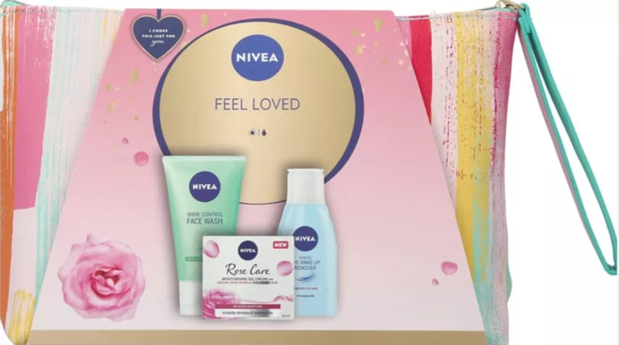 מארז טיפוח לאישה NIVEA FEEL LOVED