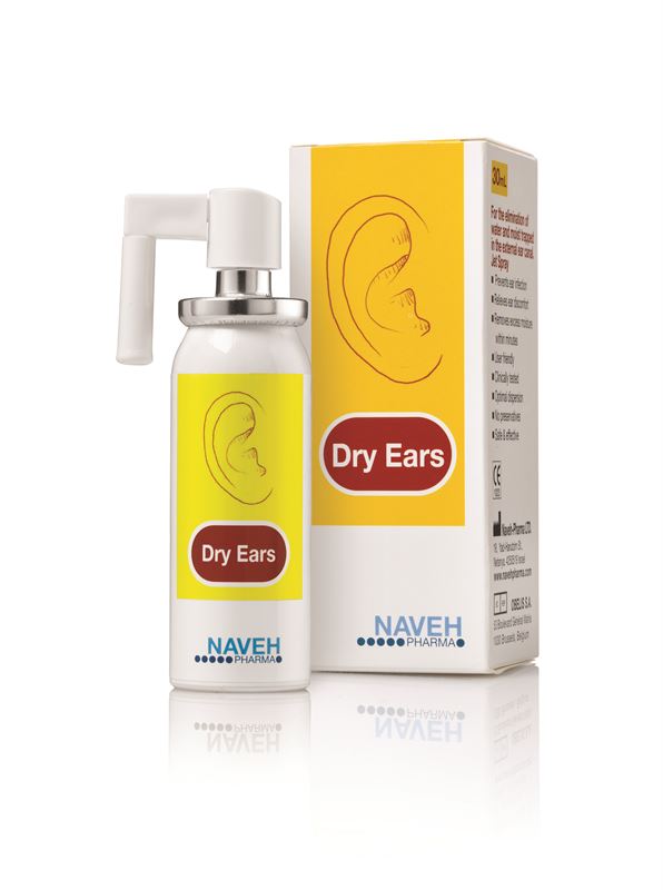 Dry Ears תרסיס לייבוש האוזן לאחר רחצה