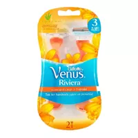 זוג סכיני גילוח לנשים וונוס רבירה VENUS RIVIERA אקופארם - ecopharm