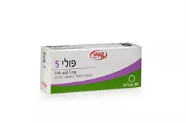 FOLI TAB 5MG  30- פולי 5 אקופארם - ecopharm