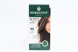 צבע שיער גוון 4N חום ערמוני אקופארם - ecopharm