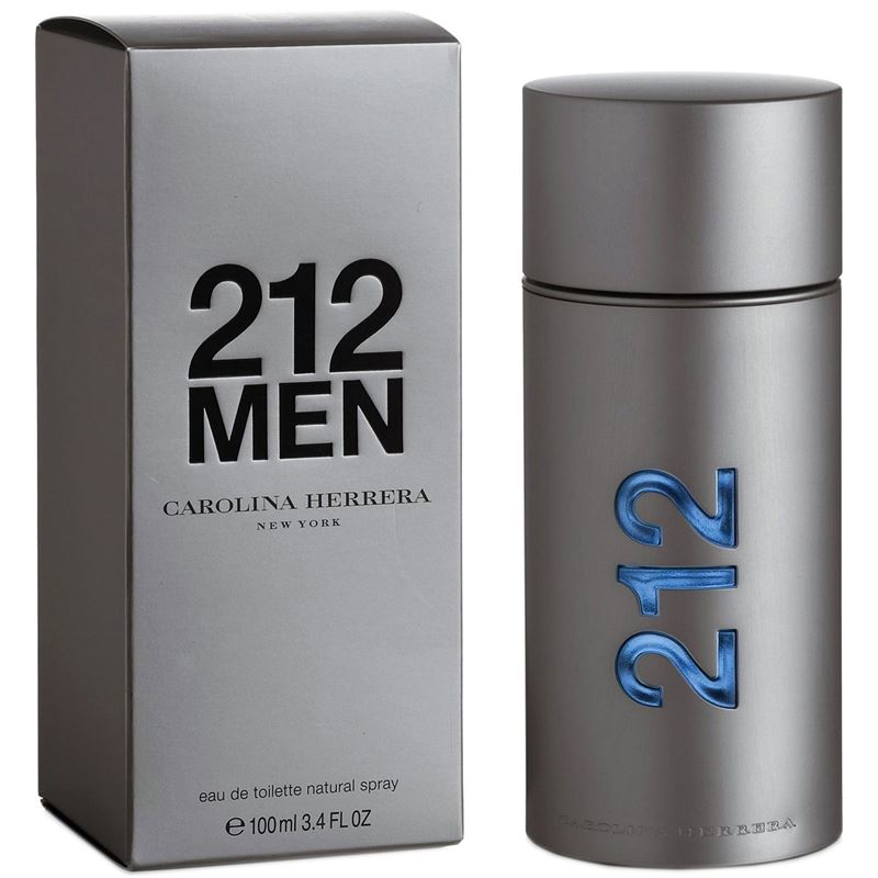 בושם לגבר 212 CAROLINA HERRERA E.D.T 100 ML