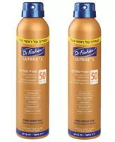 מארז זוג - ‎אולטרסול ספריי תחליבי 50spf להגנה גבוהה מהשמש אקופארם - ecopharm