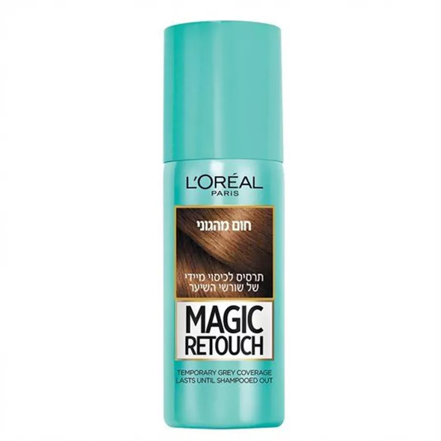 ‎MAGIC‎ ‎RETOUCH‎ תרסיס לכיסוי מיידי לשורשי השיער- מהגוני 6