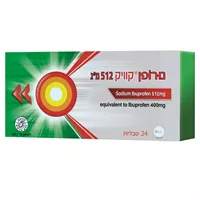 NUROFEN QUICK 512 MG 24 TABS-נורופן קוויק 512 מ"ג (24) אקופארם - ecopharm