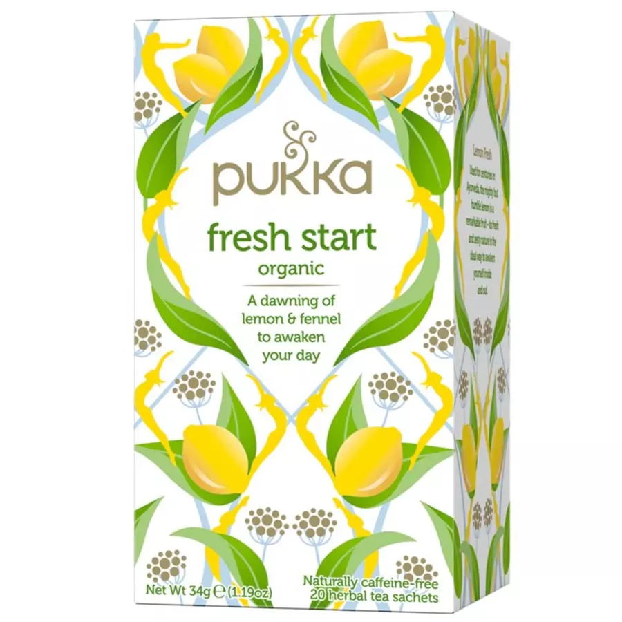 פוקה תה התחלה מרעננת  PUKKA FRESH START