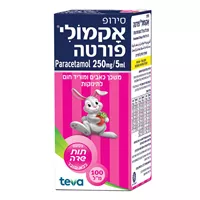 ‎ACAMOLI‎ ‎FORTE‎ ‎STRAW אקמולי פורטה סירופ בטעם תות אקופארם - ecopharm