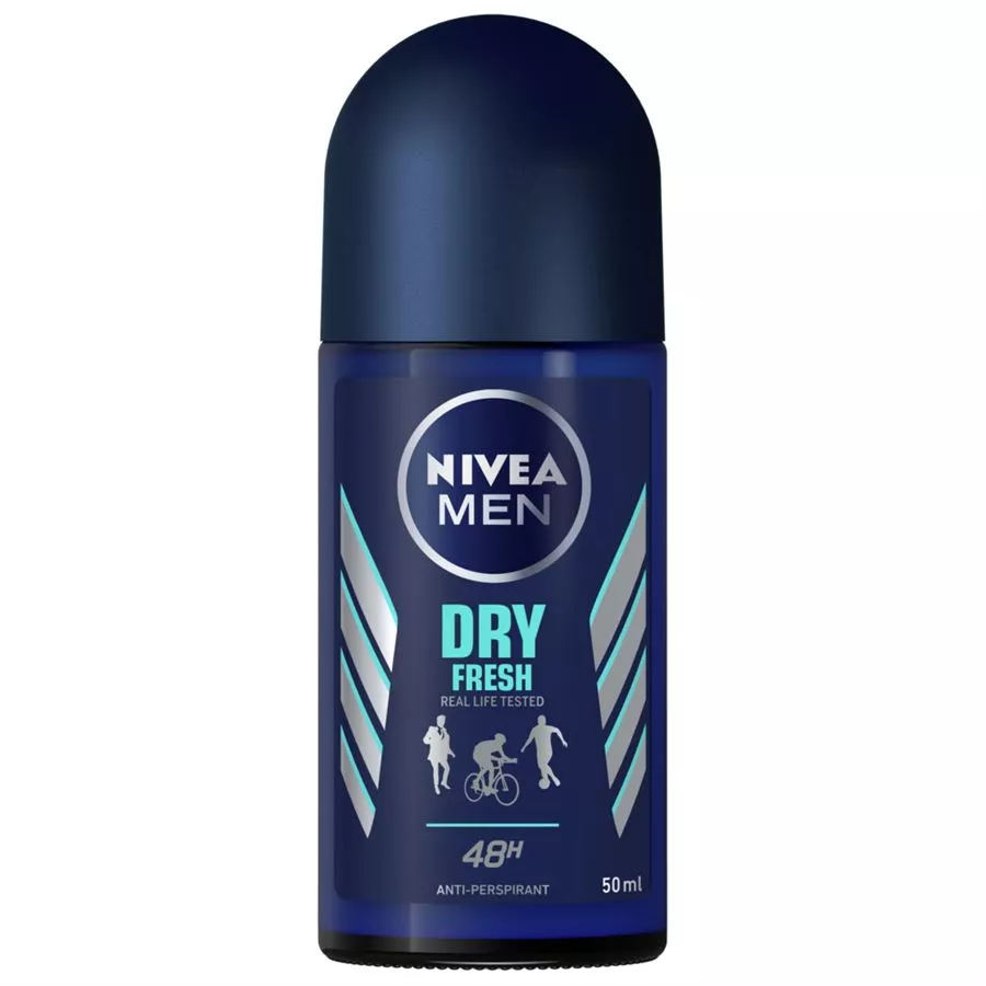 NIVEA‎ ‎ דאודורנט רולאון לגבר‎ ‎פרש‎ ‎דריי‎ ‎