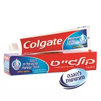 קולגייט משחת שיניים בטעם נפלא להגנה מקסימלית מפני עששת אקופארם - ecopharm