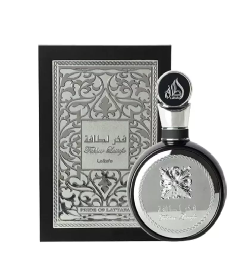 Lattafa Fakhar Silver Eau De Parfum 100 ml Unisex לטאפה סילבר א.ד.פ 100 מ